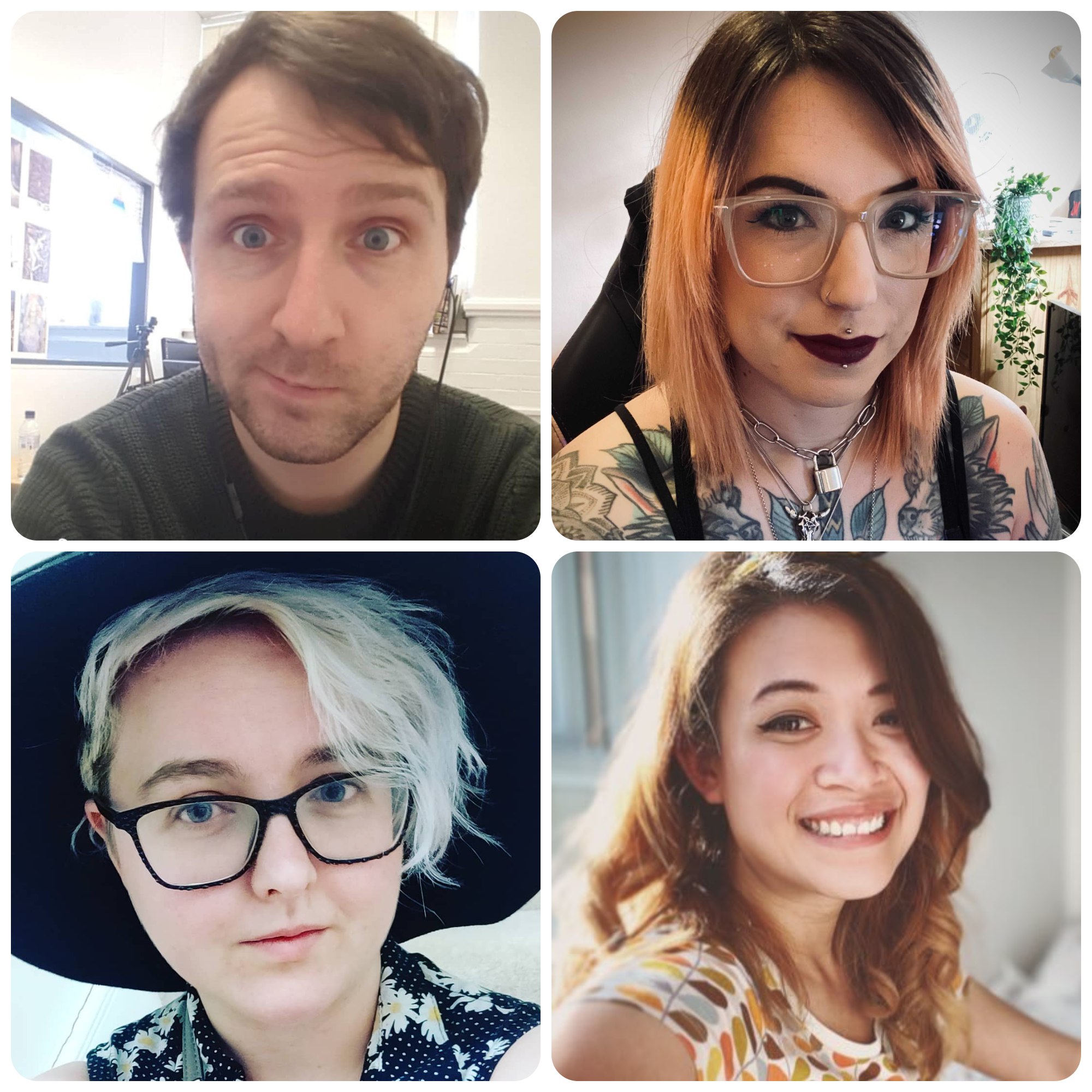Featured in the showcase will be a panel session of expert professionals discussing representation in games - from left to right in descending order:&nbsp;Chris Goodyear (Founder of Many Cats Studios CIC), Sarah Dyer (Community Manager at Splash Damage), Kat Welsford (Digital Analyst at Square Enix Europe) and Anisa Sanusi (UI/UX Designer at Roll7 and Founder of Limit Break Mentorship).